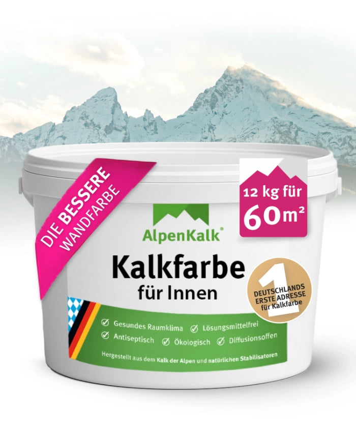 Kalkfarbe Innen | 12 kg / ca. 60 m²