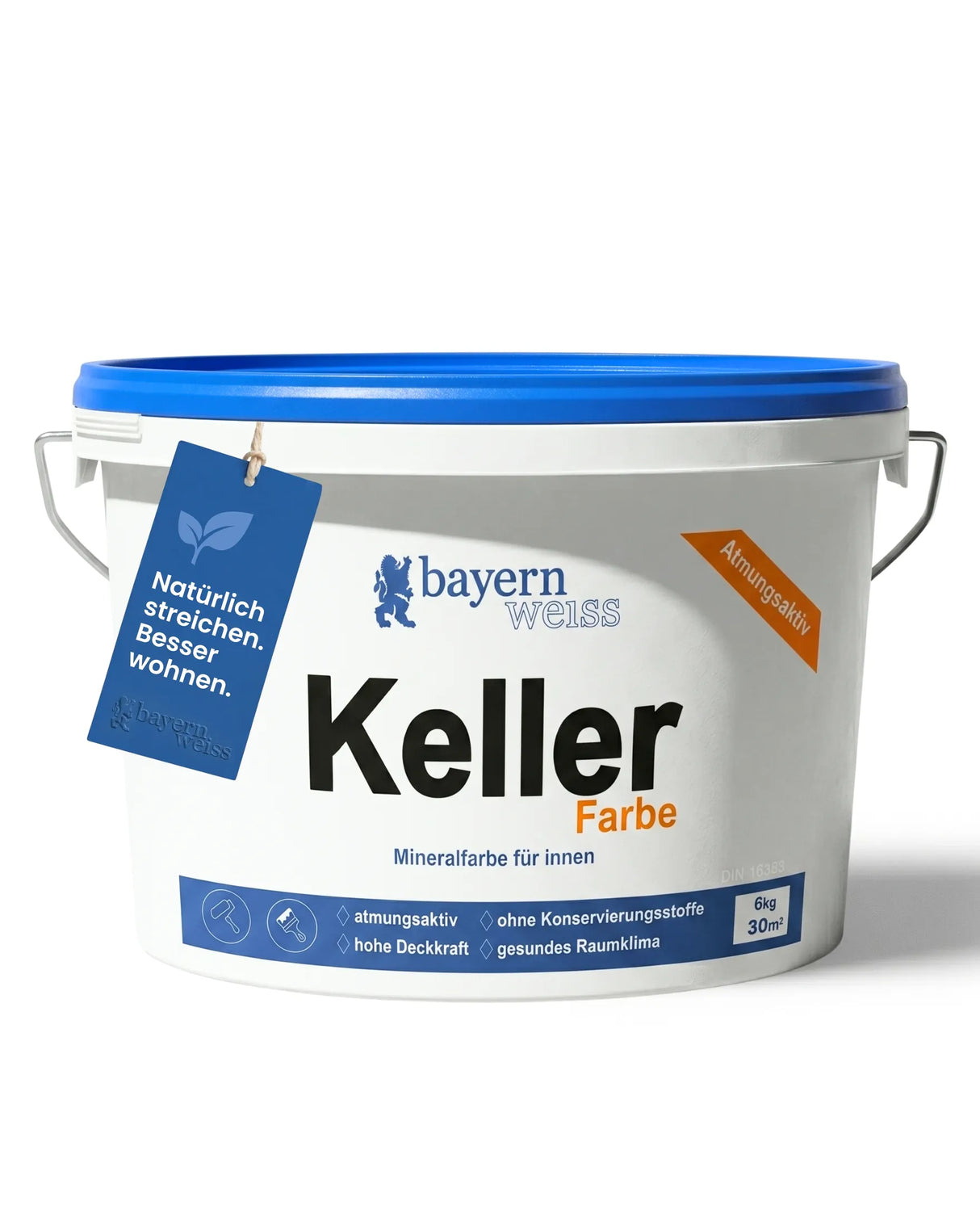 Kellerfarbe | Silikatfarbe 6 kg / ca. 30 m²