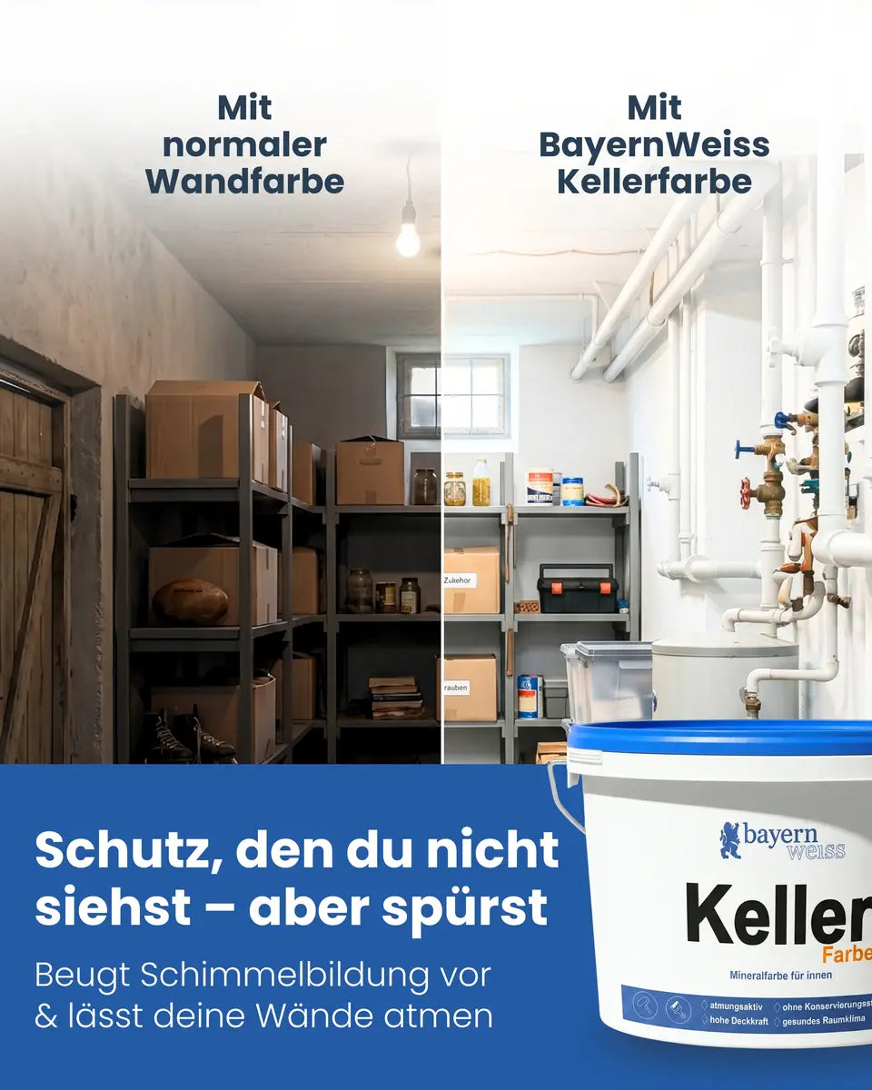 Kellerfarbe | Silikatfarbe 6 kg / ca. 30 m²