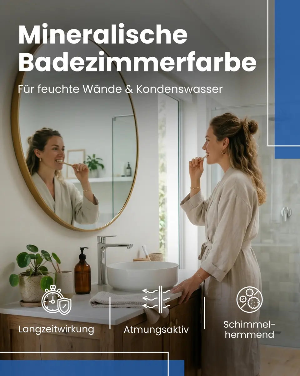 Badezimmerfarbe | Silikatfarbe 6 kg / ca. 20 m²