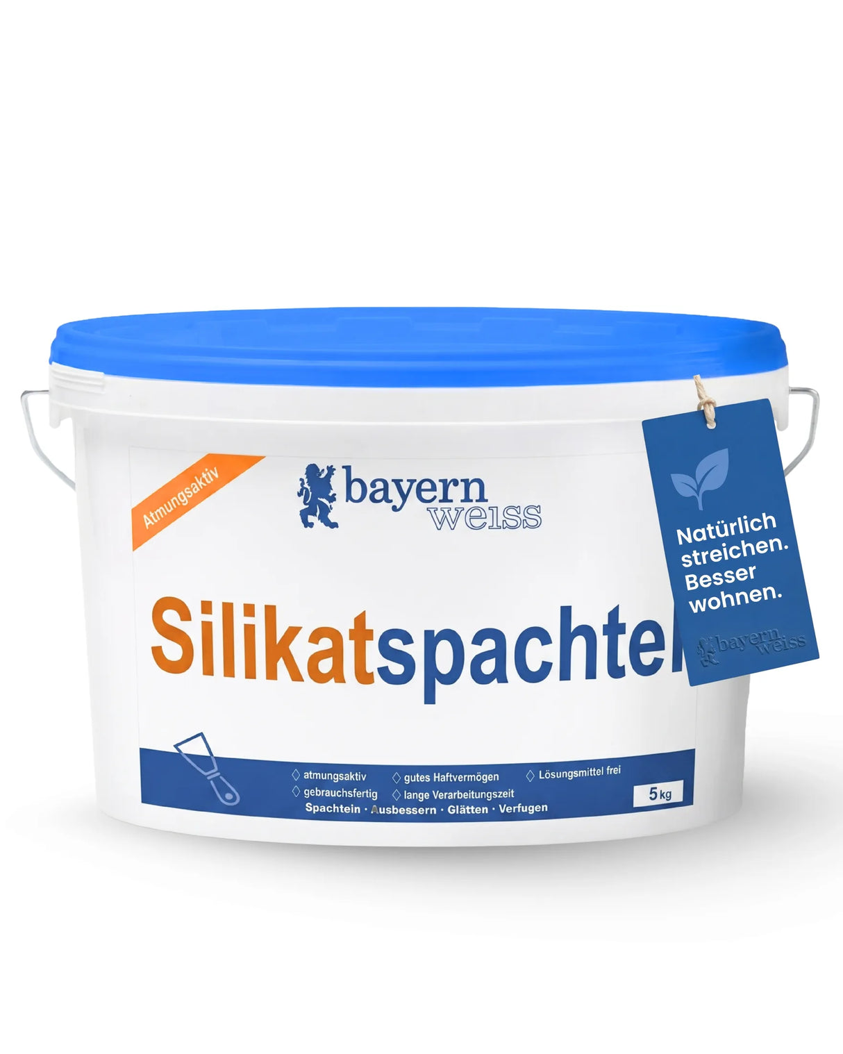 Silikatspachtel | 5 kg - Wand & Decke