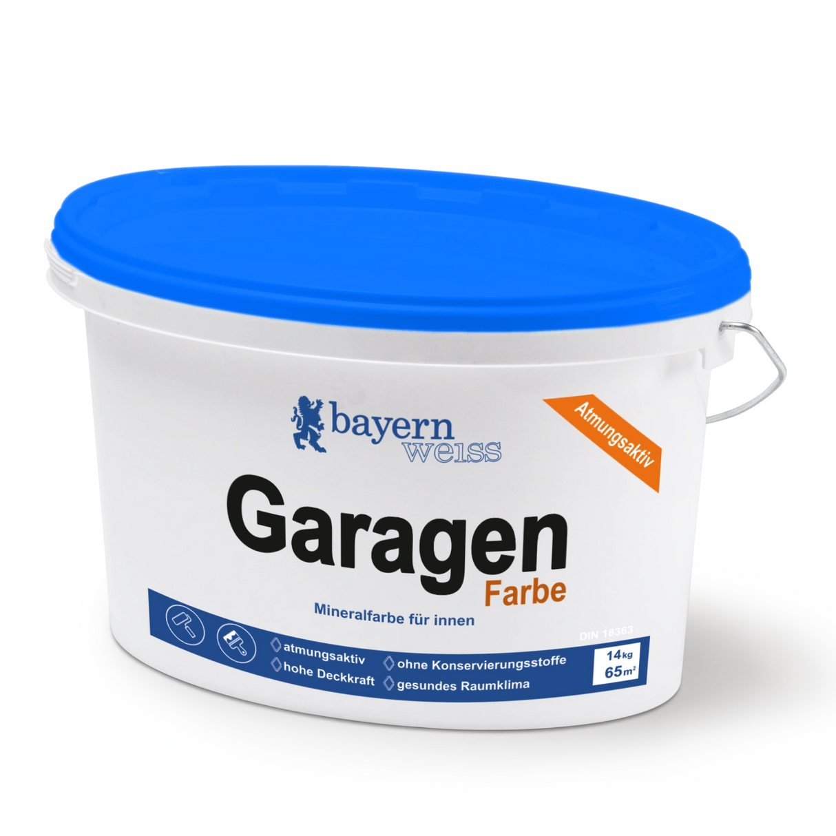 Garagenfarbe | Silikatfarbe 14 kg / ca. 70 m²