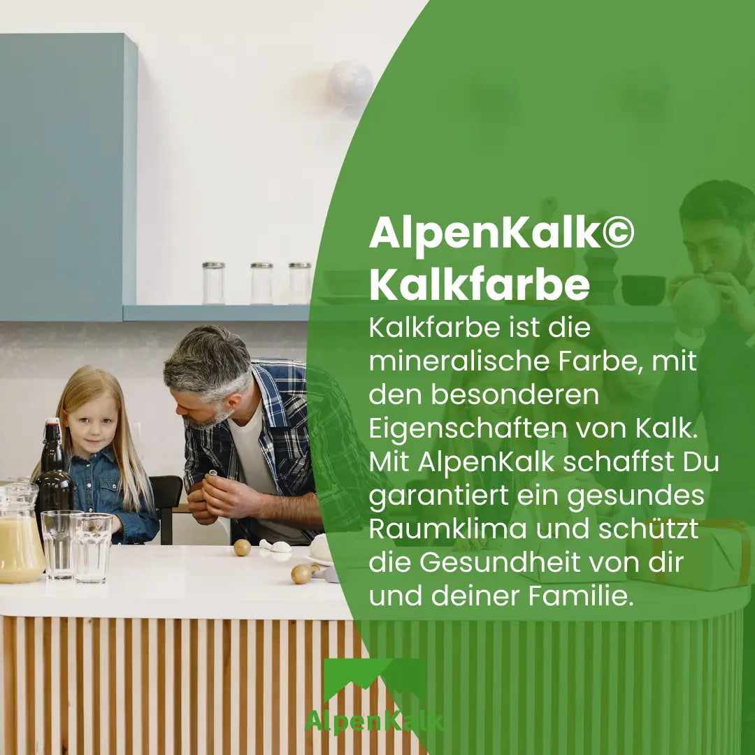 Schlafzimmerfarbe | Kalkfarbe 14 kg / ca. 65 m²