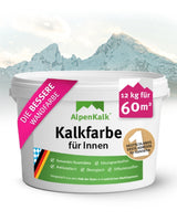 Kalkfarbe Innen | 12 kg / ca. 60 m²