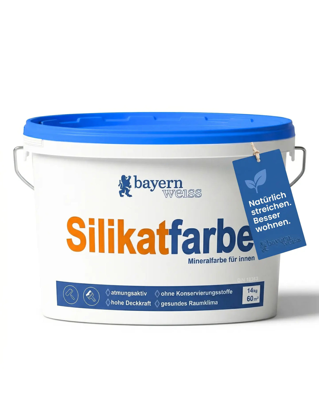 Silikatfarbe Innen | 14 kg / ca. 60 m²