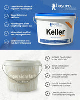 Kellerfarbe | Silikatfarbe 6 kg / ca. 30 m²