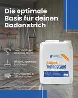 Badezimmerfarbe | Silikatfarbe 6 kg / ca. 20 m²