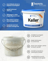 Kellerfarbe | Silikatfarbe 14 kg / ca. 70 m²