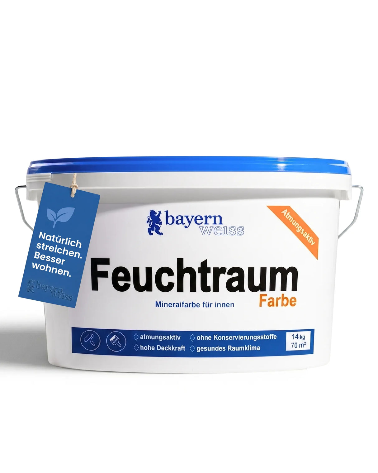 Feuchtraumfarbe | Silikatfarbe 14 kg / ca. 70 m²