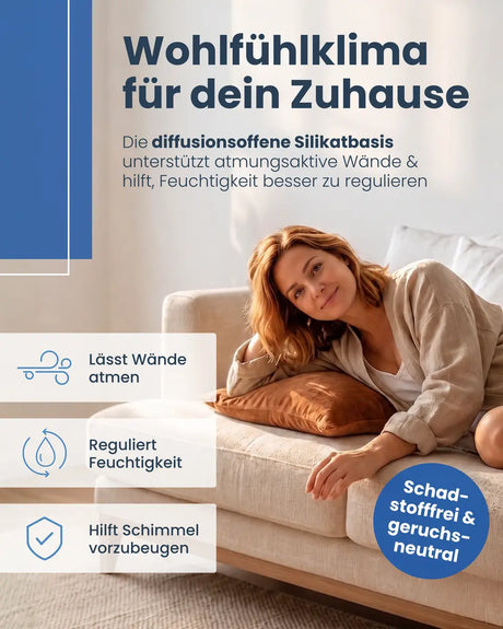Silikatspachtel | 5 kg - Wand & Decke