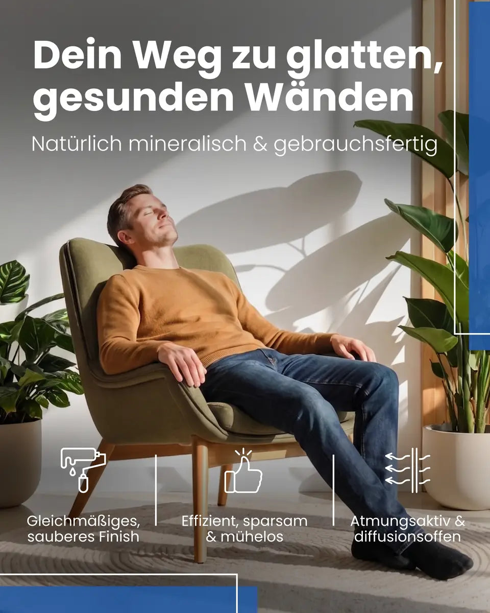 Silikatspachtel | 15 kg - Wand & Decke