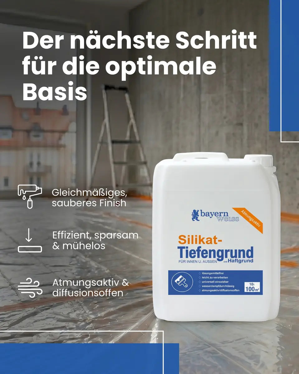 Silikatspachtel | 15 kg - Wand & Decke